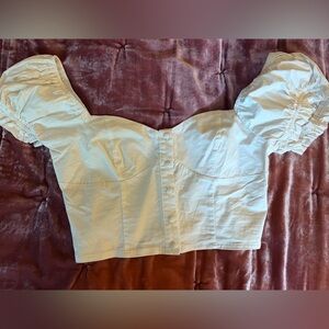 Forever 21 Button-Up Blouse